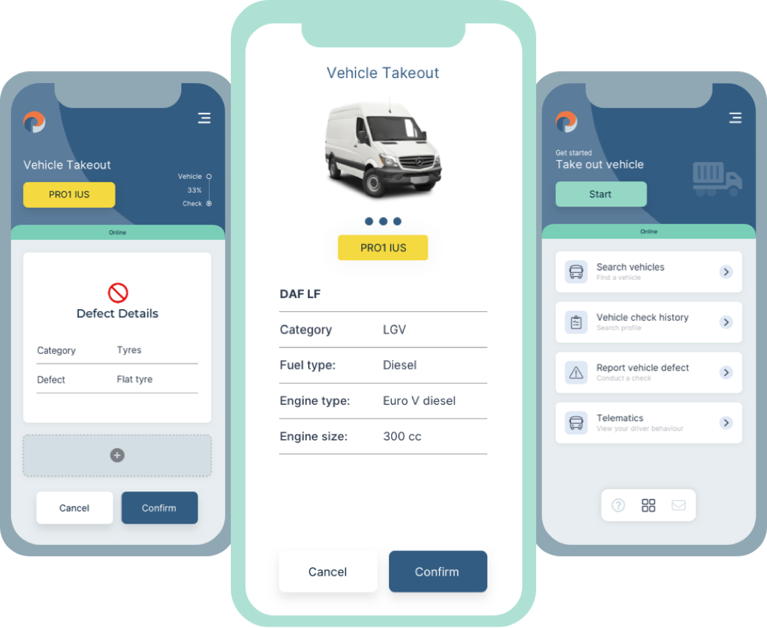 Vehicle Check App | Prolius